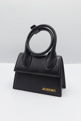 Jacquemus Le Chiquito Bag | Black Leather & Gold