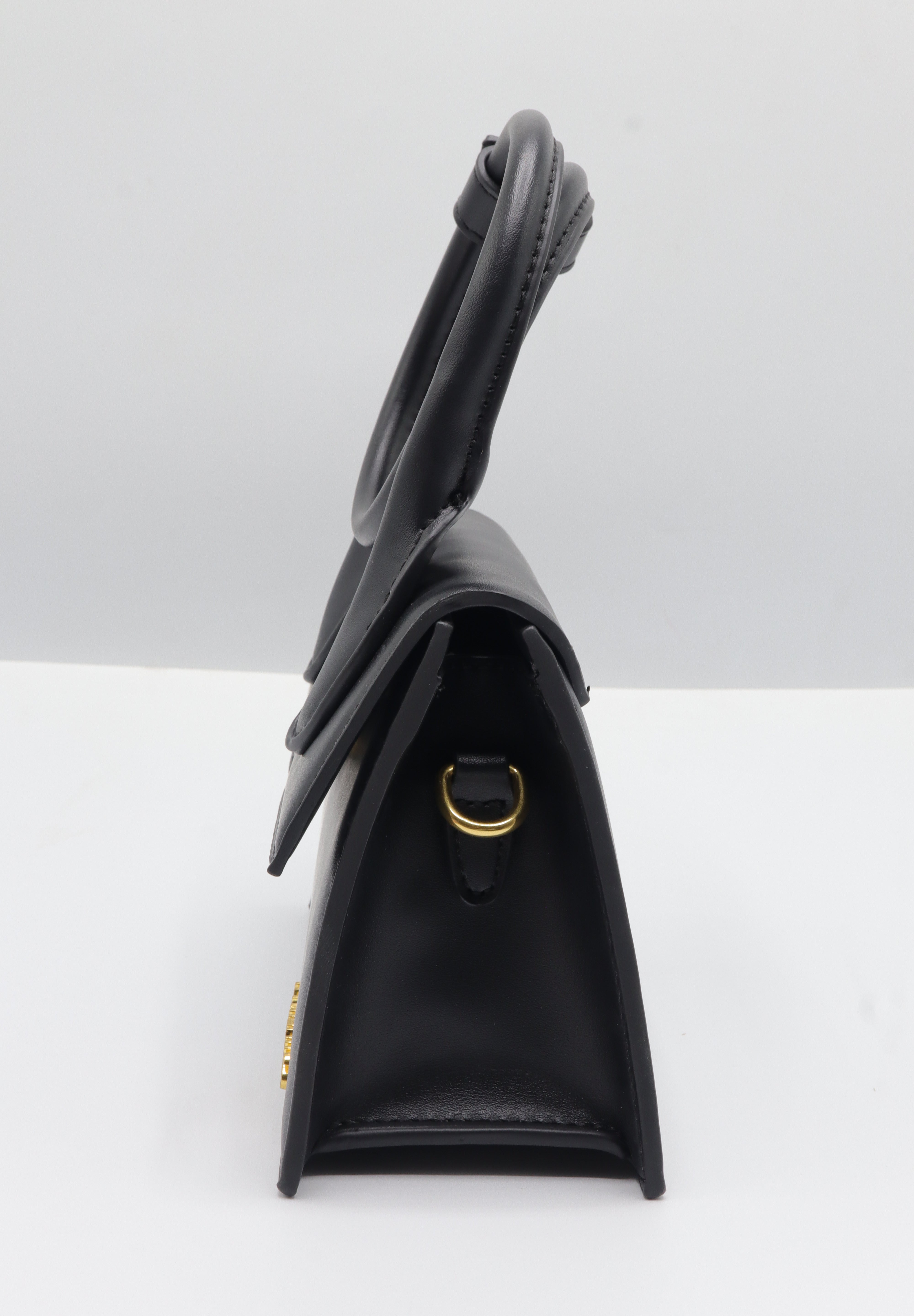 Jacquemus Le Chiquito Bag | Black Leather & Gold