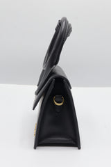 Jacquemus Le Chiquito Bag | Black Leather & Gold