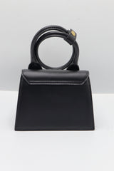 Jacquemus Le Chiquito Bag | Black Leather & Gold