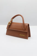Jacquemus Le Grand Chiquito Bag | Cognac Tan Leather & Gold