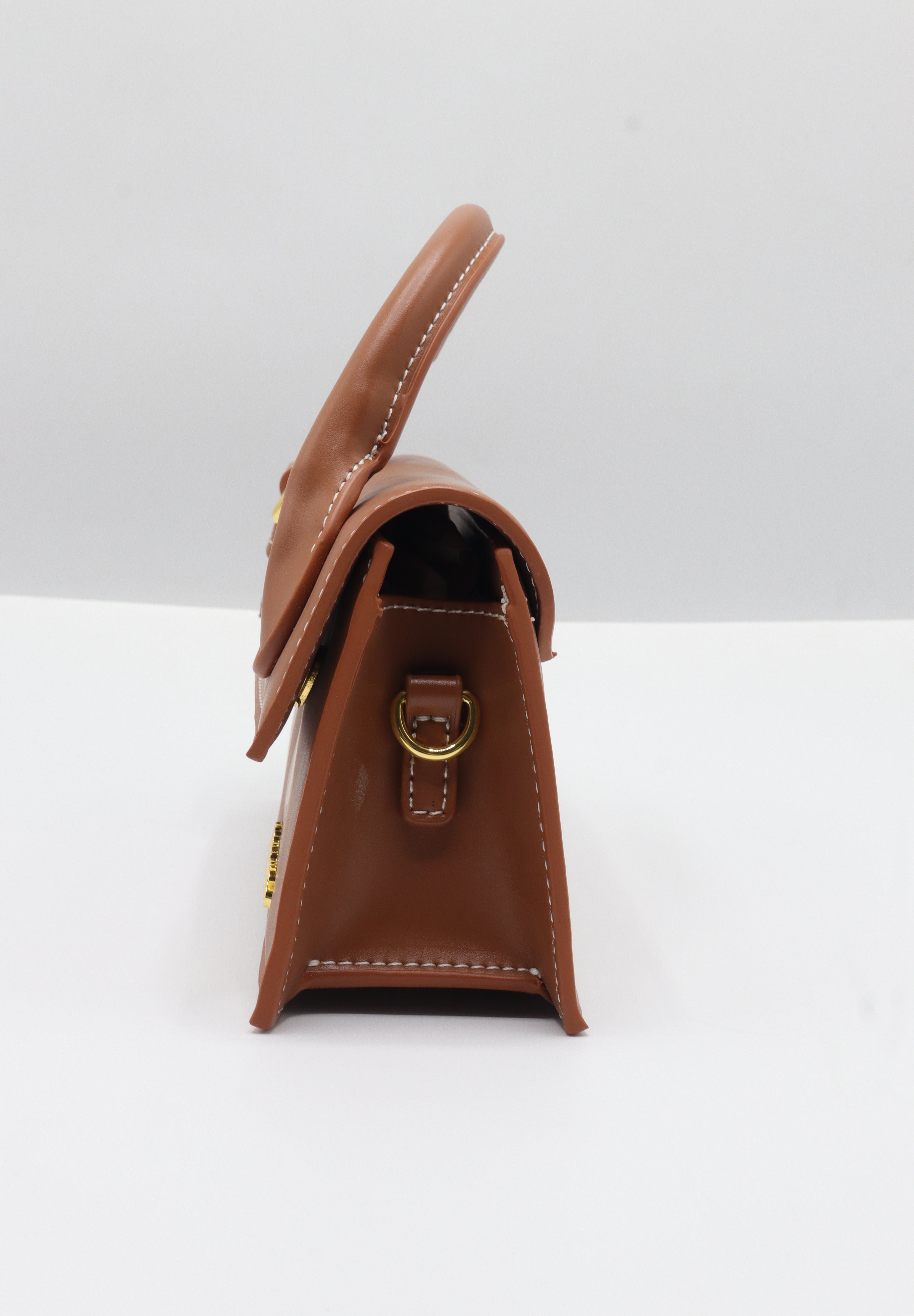 Jacquemus Le Grand Chiquito Bag | Cognac Tan Leather & Gold