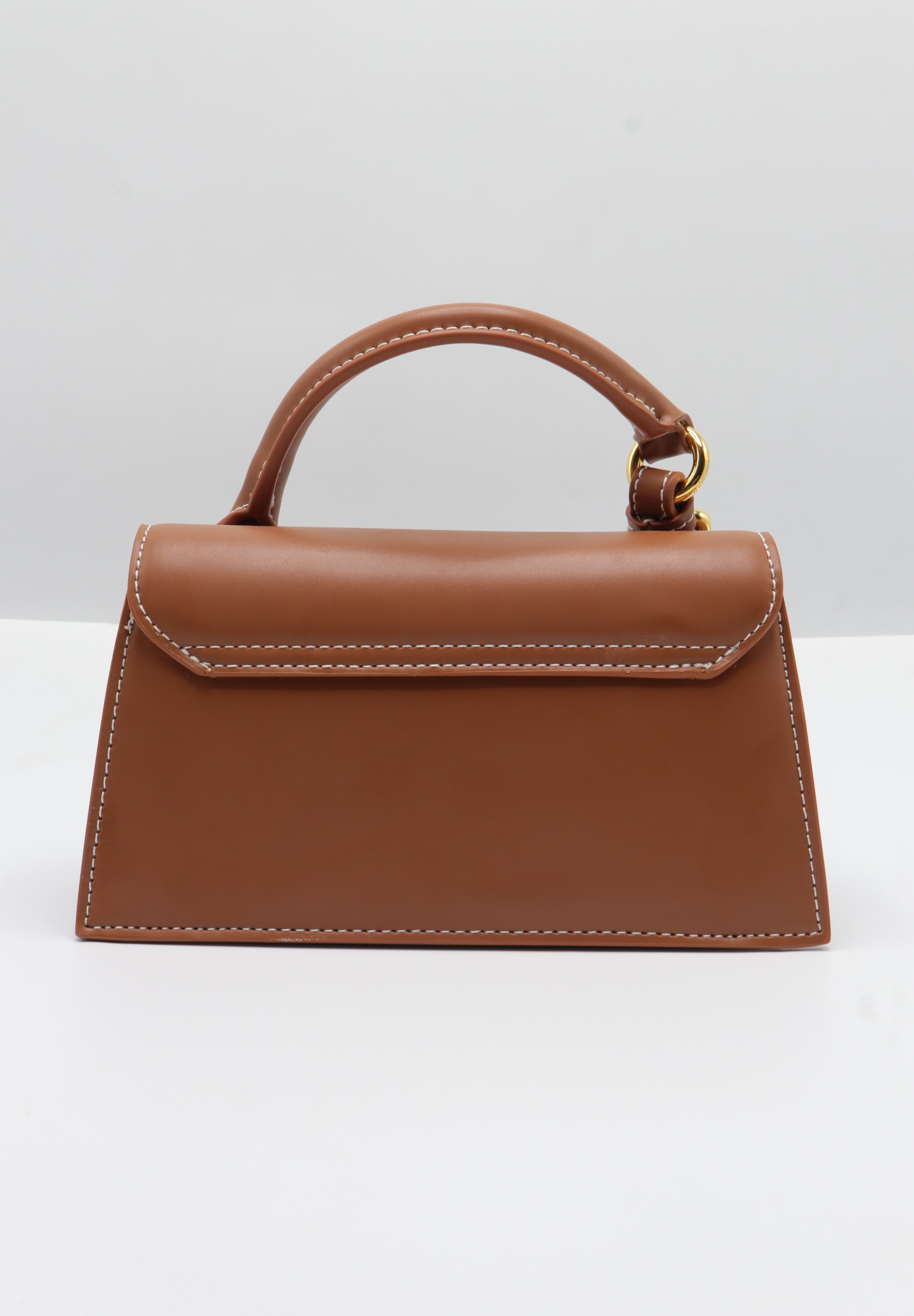 Jacquemus Le Grand Chiquito Bag | Cognac Tan Leather & Gold