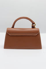 Jacquemus Le Grand Chiquito Bag | Cognac Tan Leather & Gold