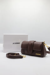 Jacquemus Le Bambimou Bag | Dark Brown Padded Leather