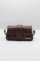 Jacquemus Le Bambimou Bag | Dark Brown Padded Leather