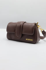 Jacquemus Le Bambimou Bag | Dark Brown Padded Leather
