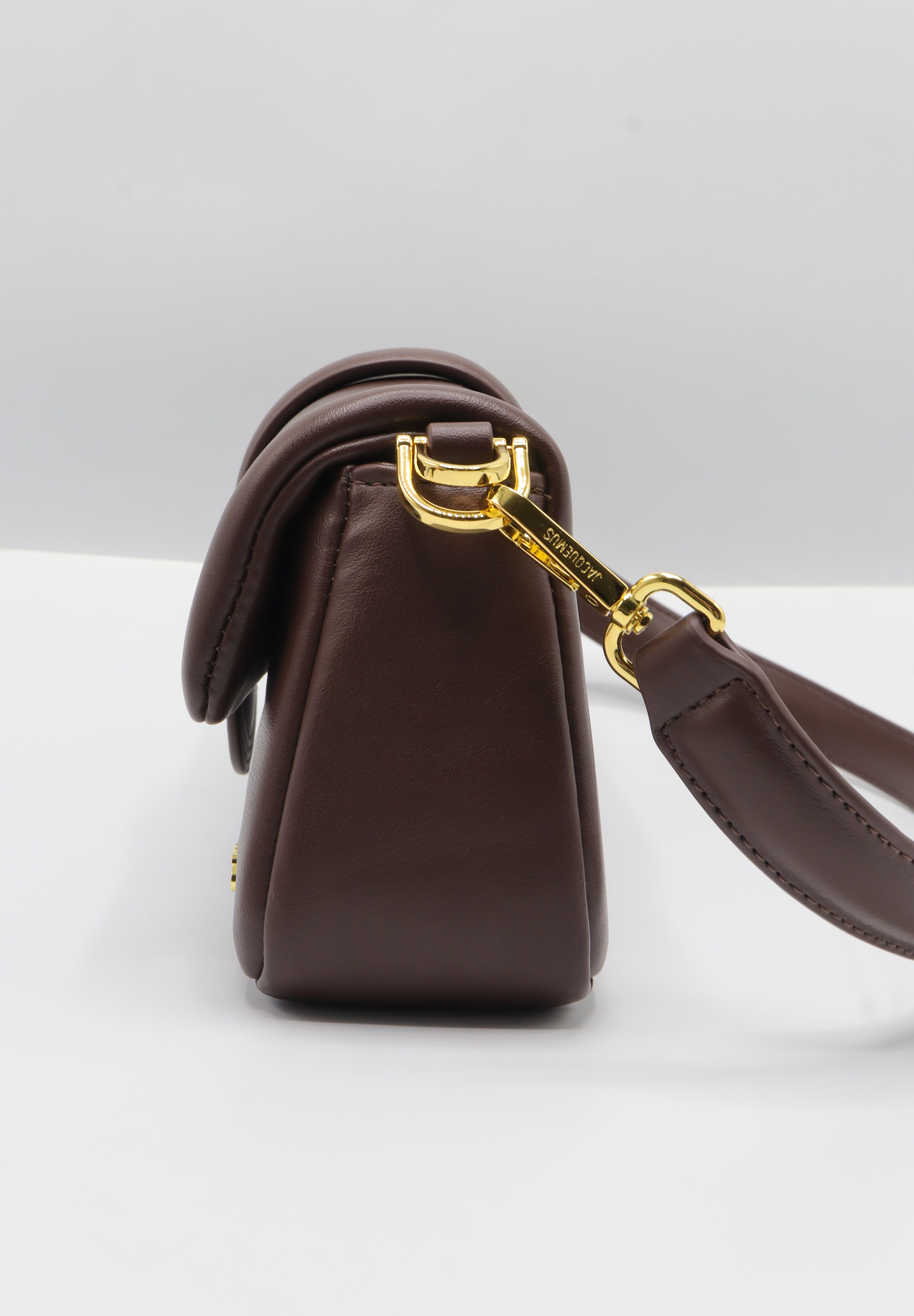 Jacquemus Le Bambimou Bag | Dark Brown Padded Leather