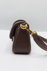 Jacquemus Le Bambimou Bag | Dark Brown Padded Leather