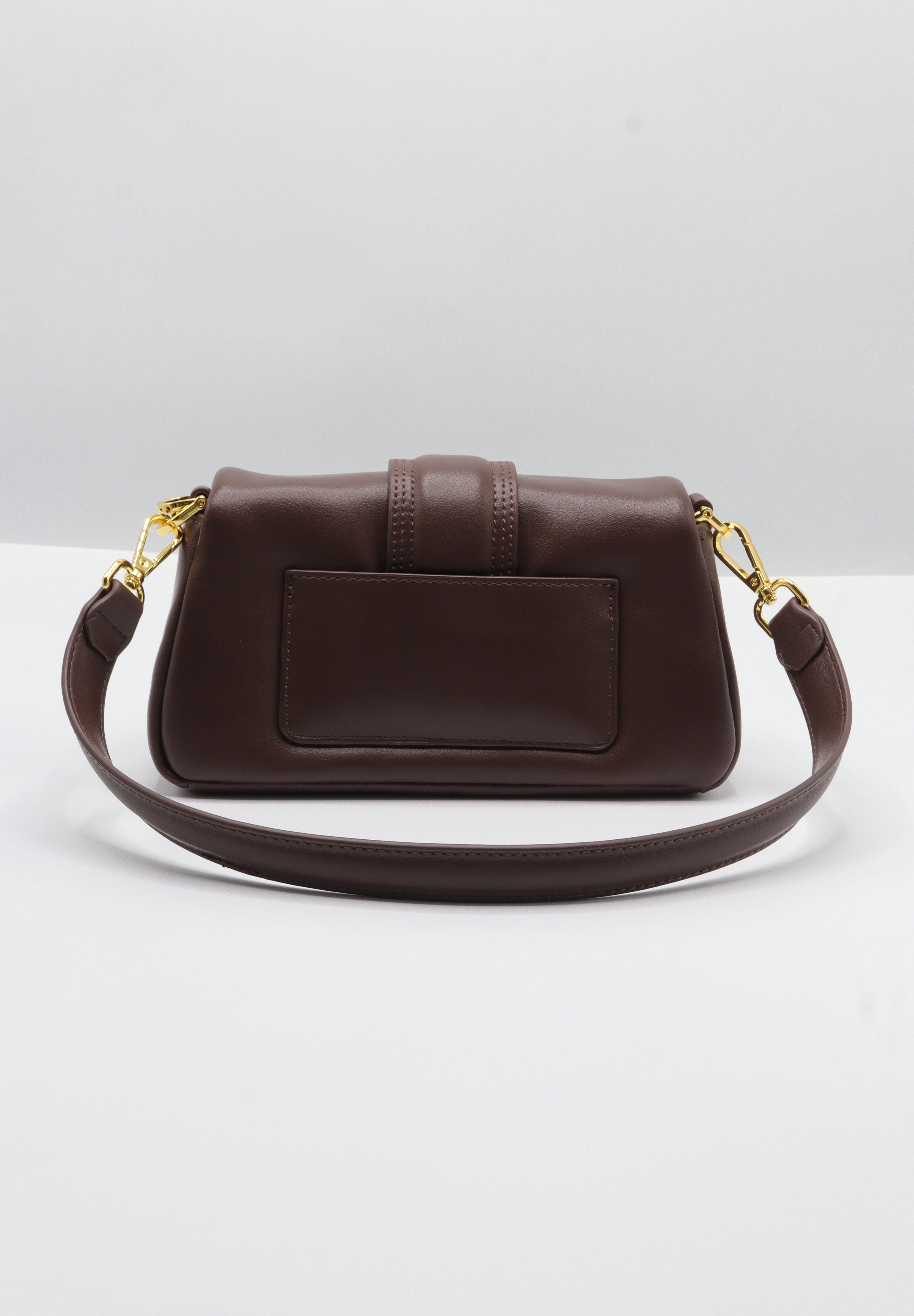 Jacquemus Le Bambimou Bag | Dark Brown Padded Leather