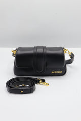 Jacquemus Le Bambimou Bag | Black Padded Leather