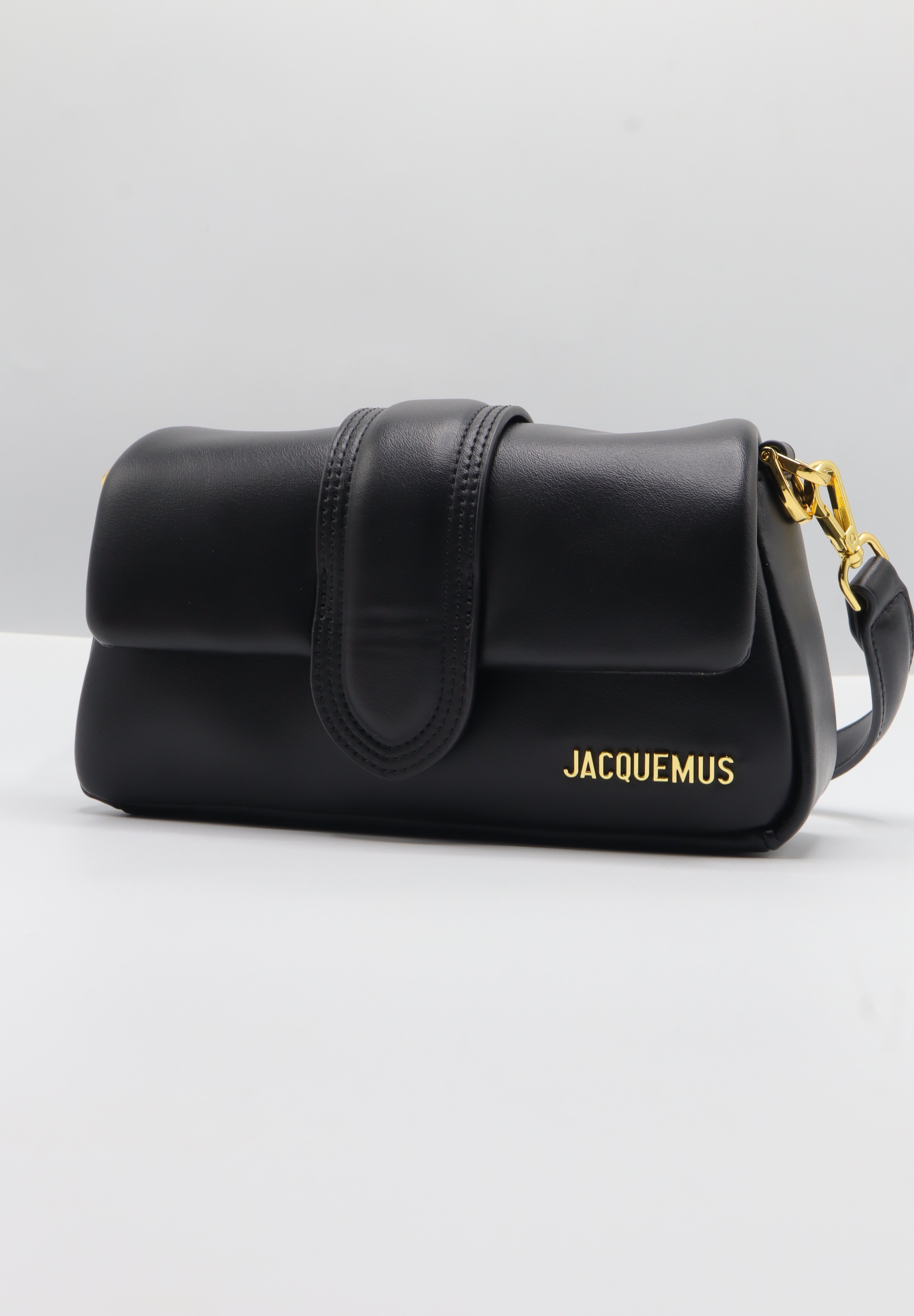 Jacquemus Le Bambimou Bag | Black Padded Leather