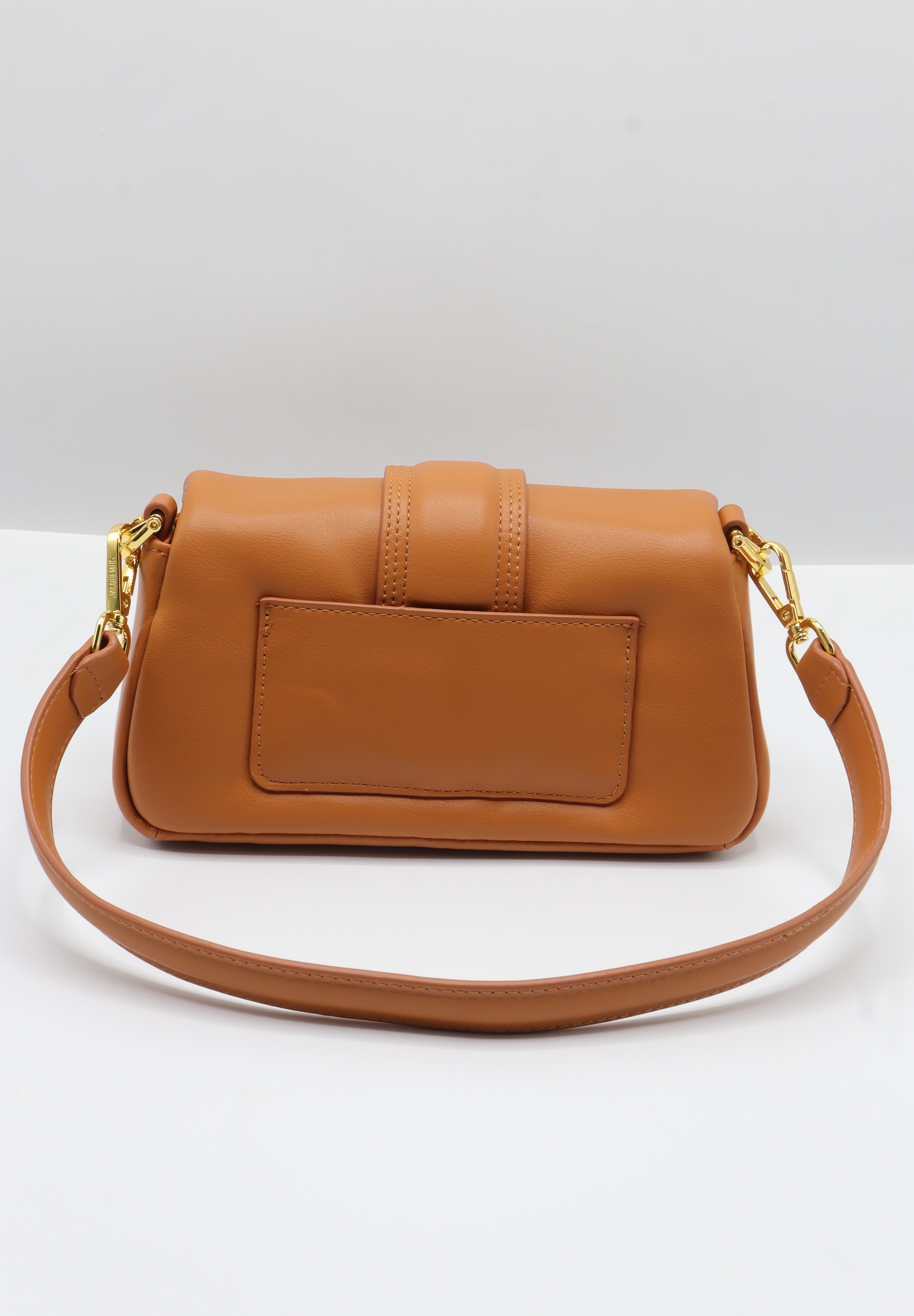 Jacquemus Le Bambimou Bag | Caramel Brown Padded Leather