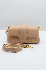 Jacquemus Le Bambimou Bag | Nude Beige Padded Leather