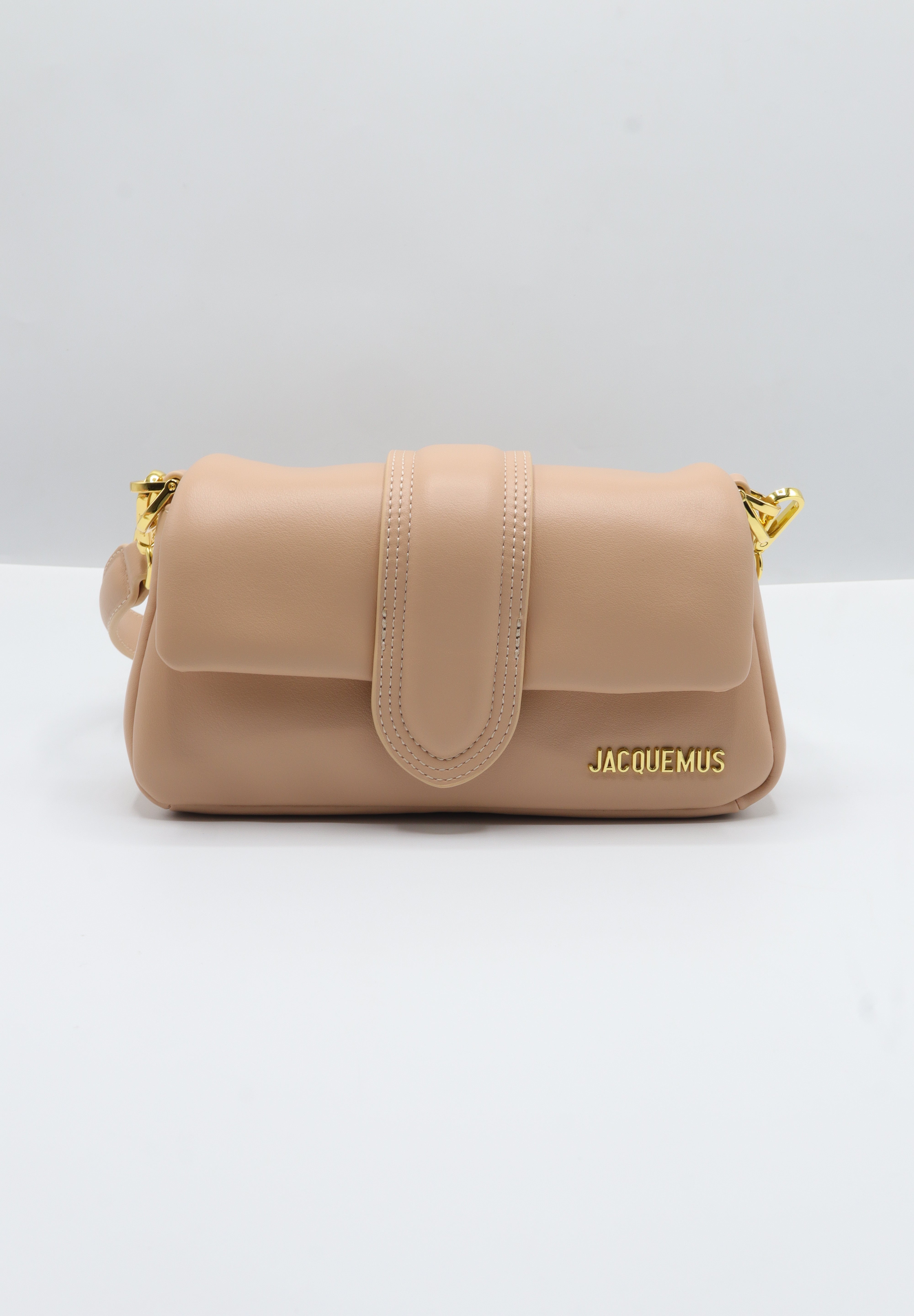 Jacquemus Le Bambimou Bag | Nude Beige Padded Leather