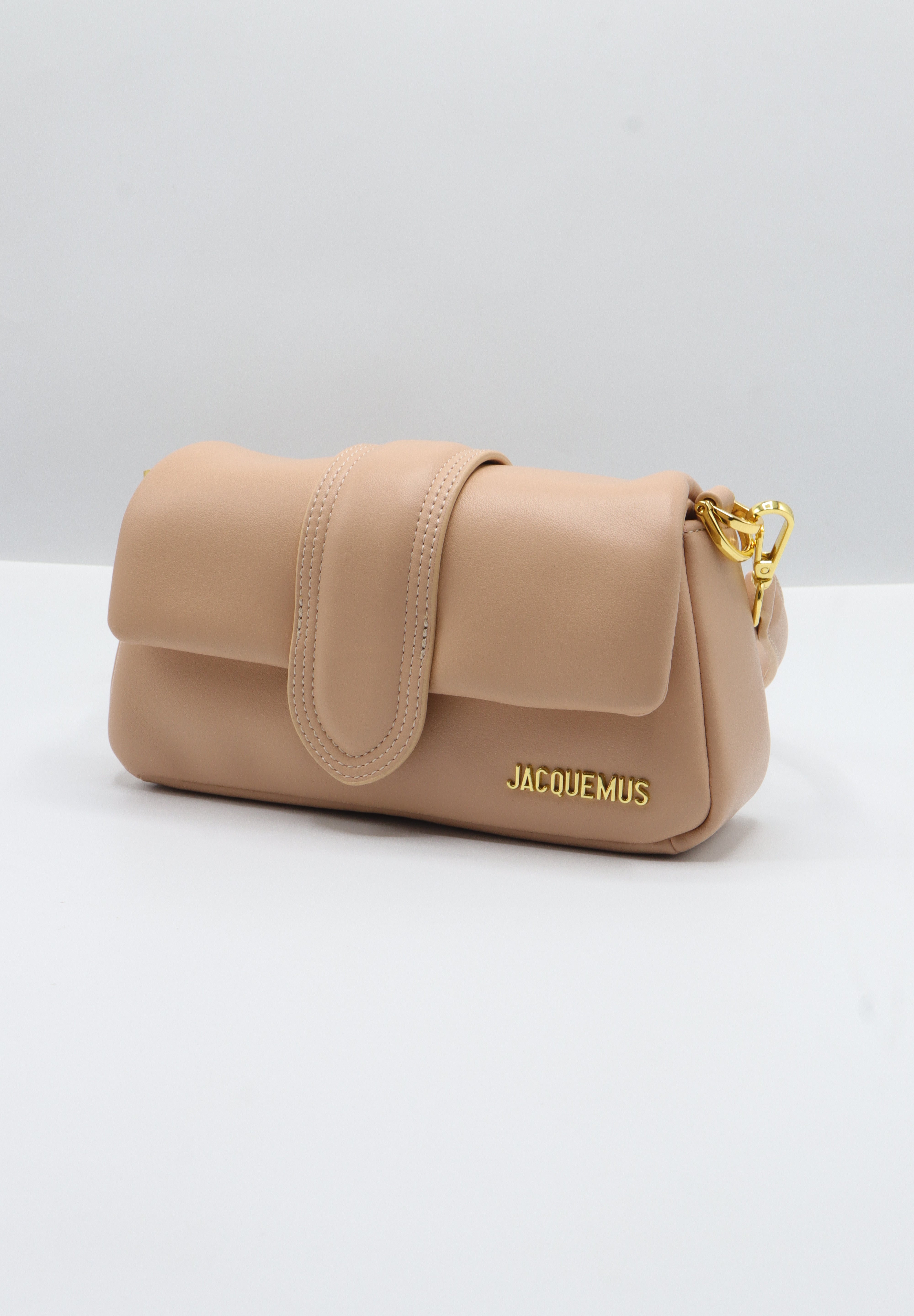 Jacquemus Le Bambimou Bag | Nude Beige Padded Leather