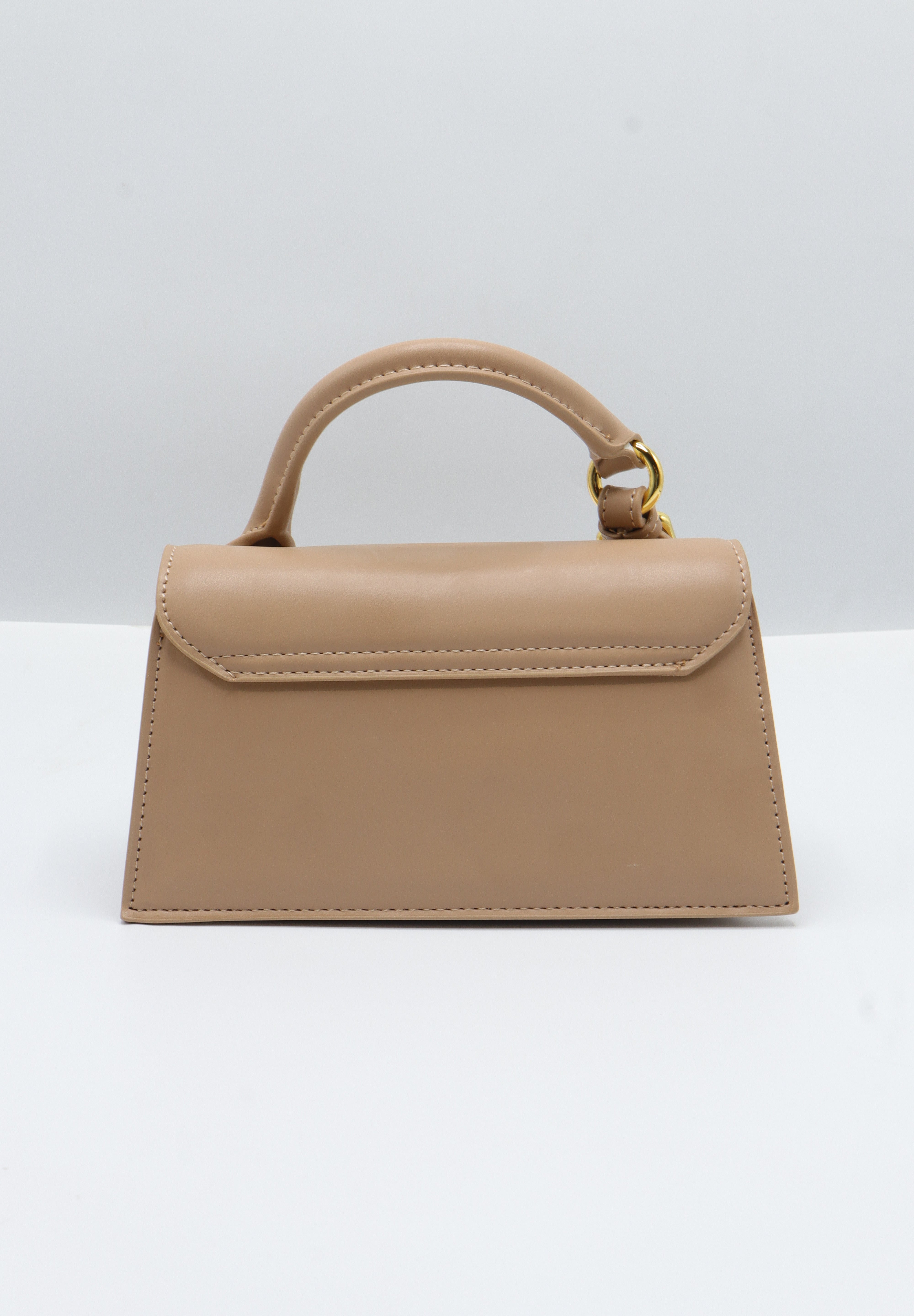 Jacquemus Le Grand Chiquito Bag | Beige Leather & Gold
