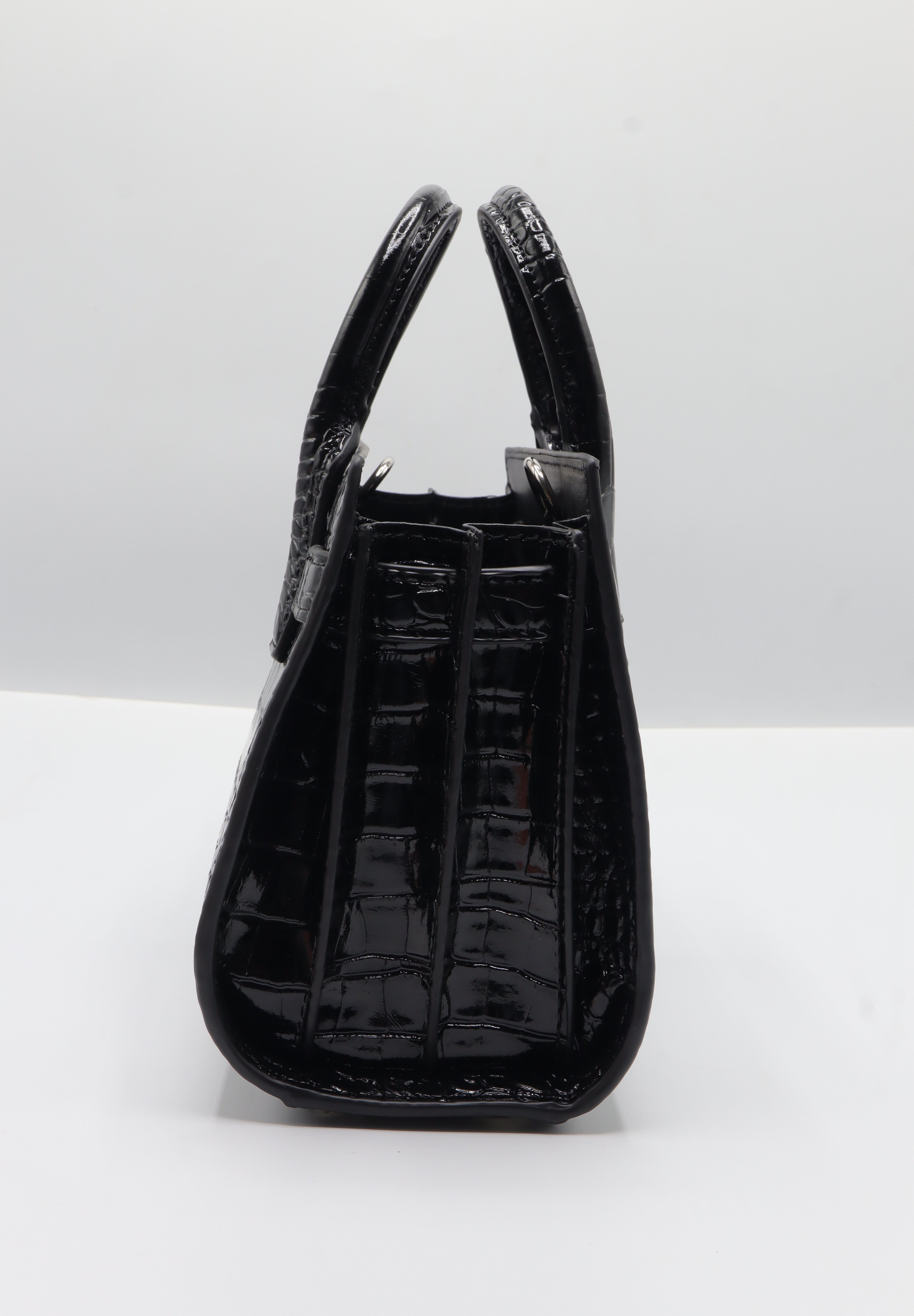 Saint Laurent Sac de Jour Nano | Black Croc Leather