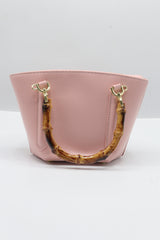 Gucci Bamboo Bucket Bag | Pastel Pink Leather & Gold