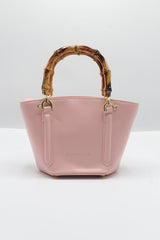 Gucci Bamboo Bucket Bag | Pastel Pink Leather & Gold