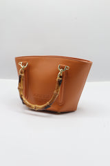 Gucci Bamboo Bucket Bag | Caramel Orange Leather & Gold