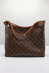 Louis Vuitton Monogram Hobo Bag | Brown Canvas & Studded Bow