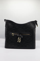 Louis Vuitton Monogram Empreinte Hobo Bag | Black Leather