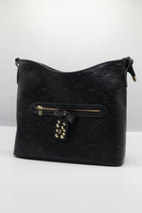Louis Vuitton Monogram Empreinte Hobo Bag | Black Leather