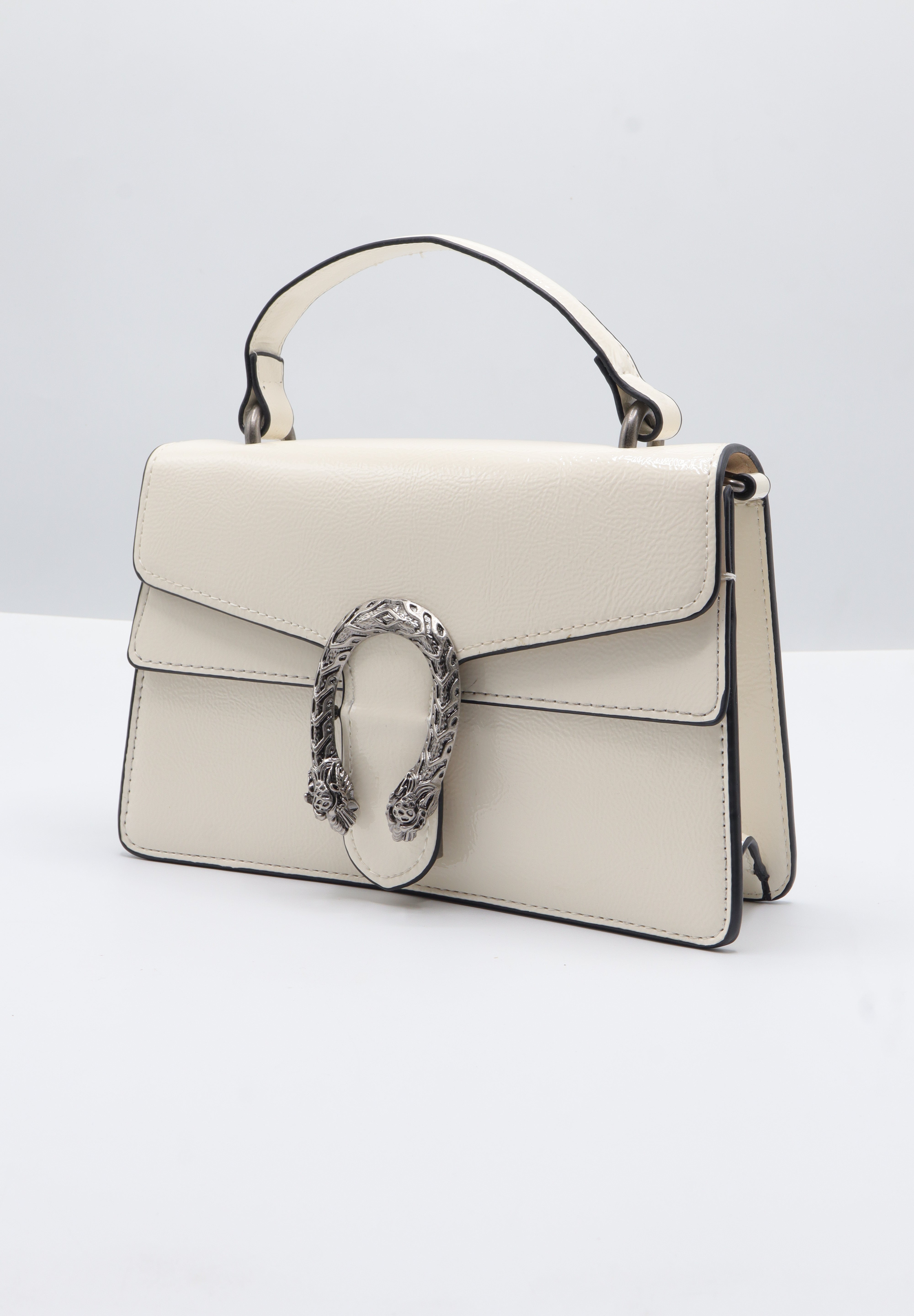 Gucci Dionysus Top-Handle Bag | White Leather
