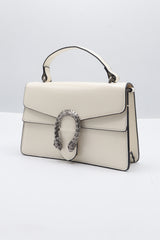 Gucci Dionysus Top-Handle Bag | White Leather