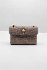 Kurt Geiger Kensington Crystal Bag | Iridescent Multi & Brass