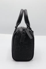 Kurt Geiger Crystal Duffle Bag | All-Black Kensington