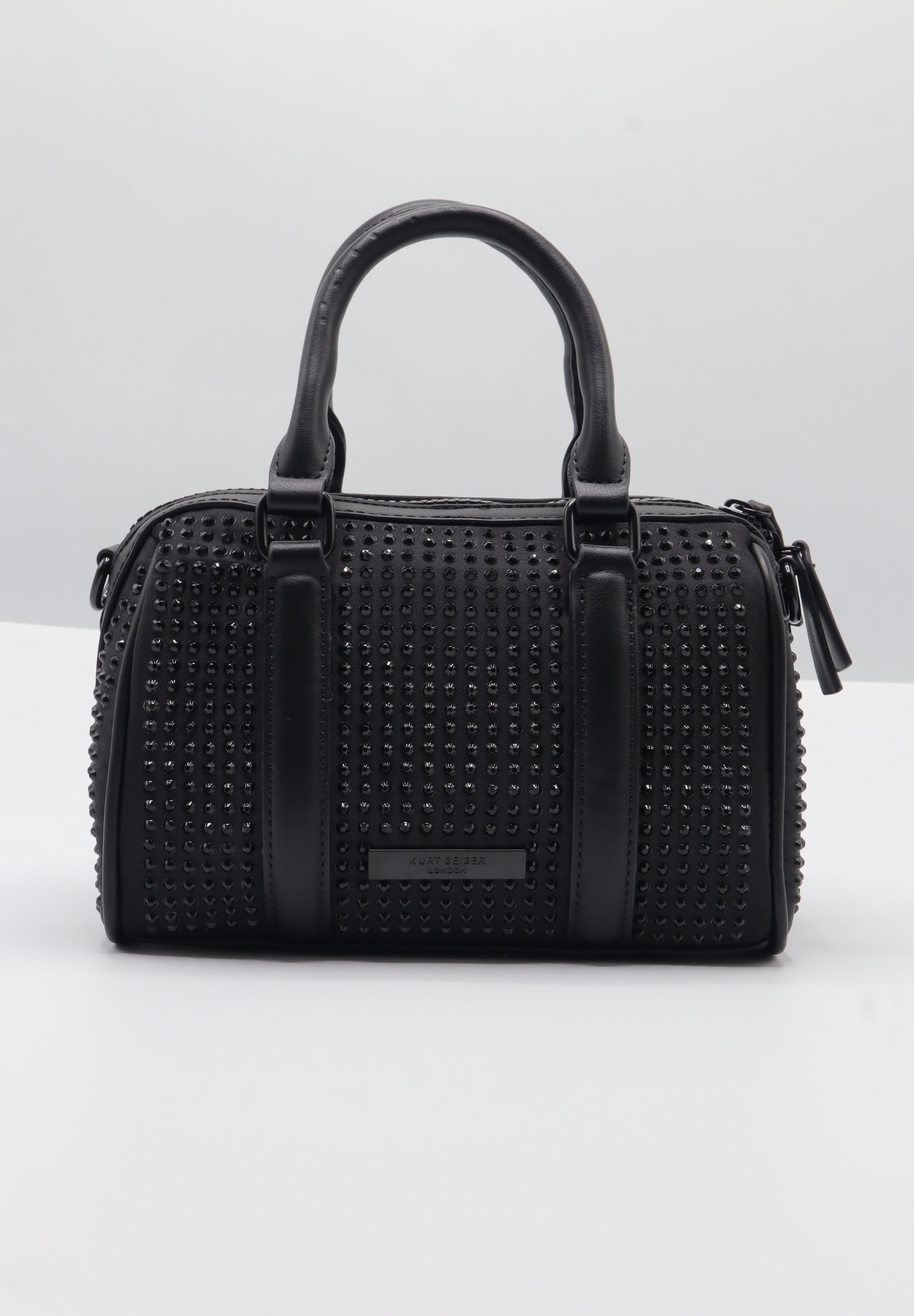 Kurt Geiger Crystal Duffle Bag | All-Black Kensington