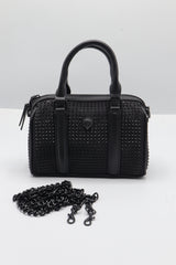 Kurt Geiger Crystal Duffle Bag | All-Black Kensington