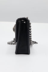 Kurt Geiger Micro Kensington Bag | Black Quilted Leather