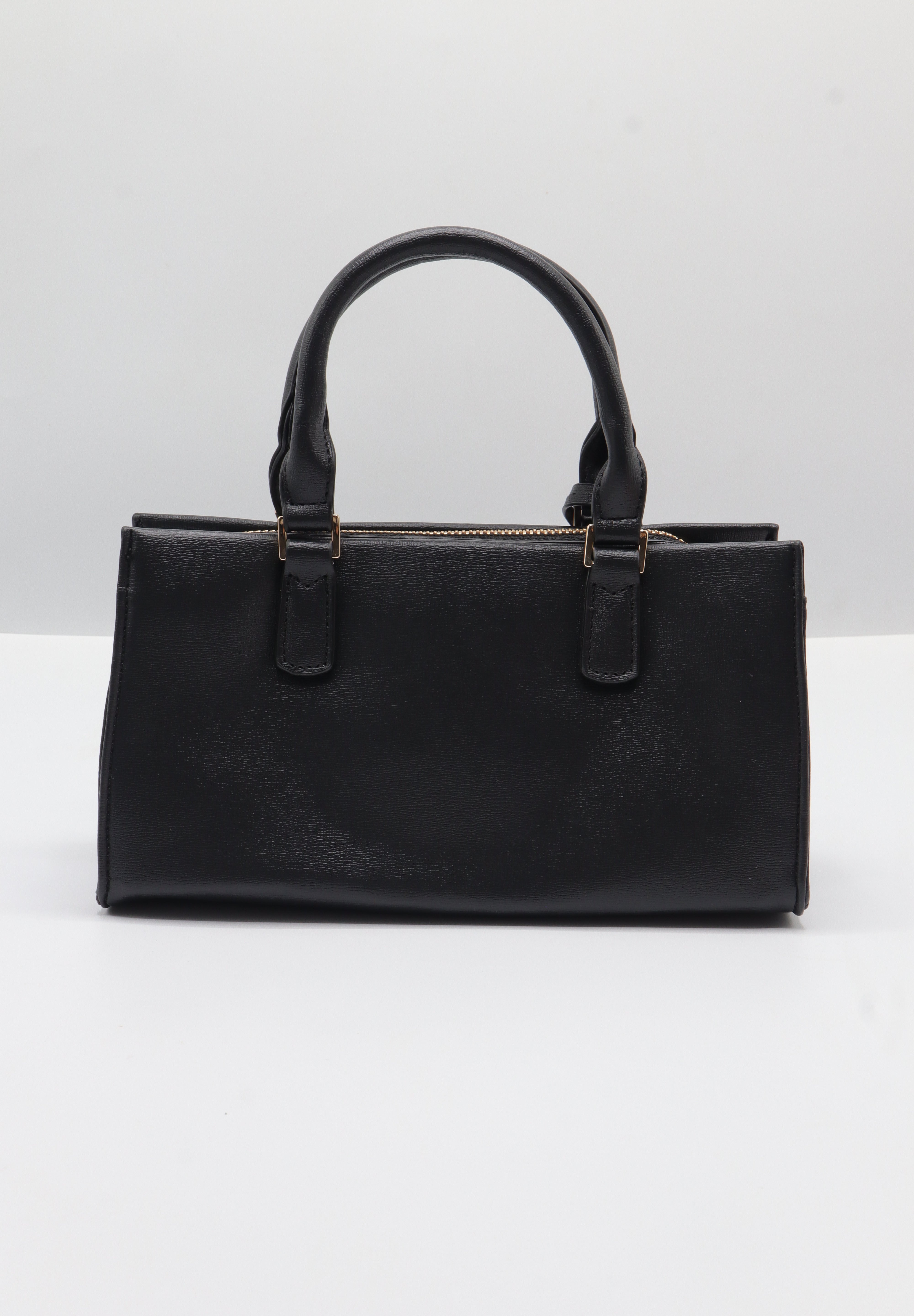 Charles & Keith City Tote | Classic Black & Gold