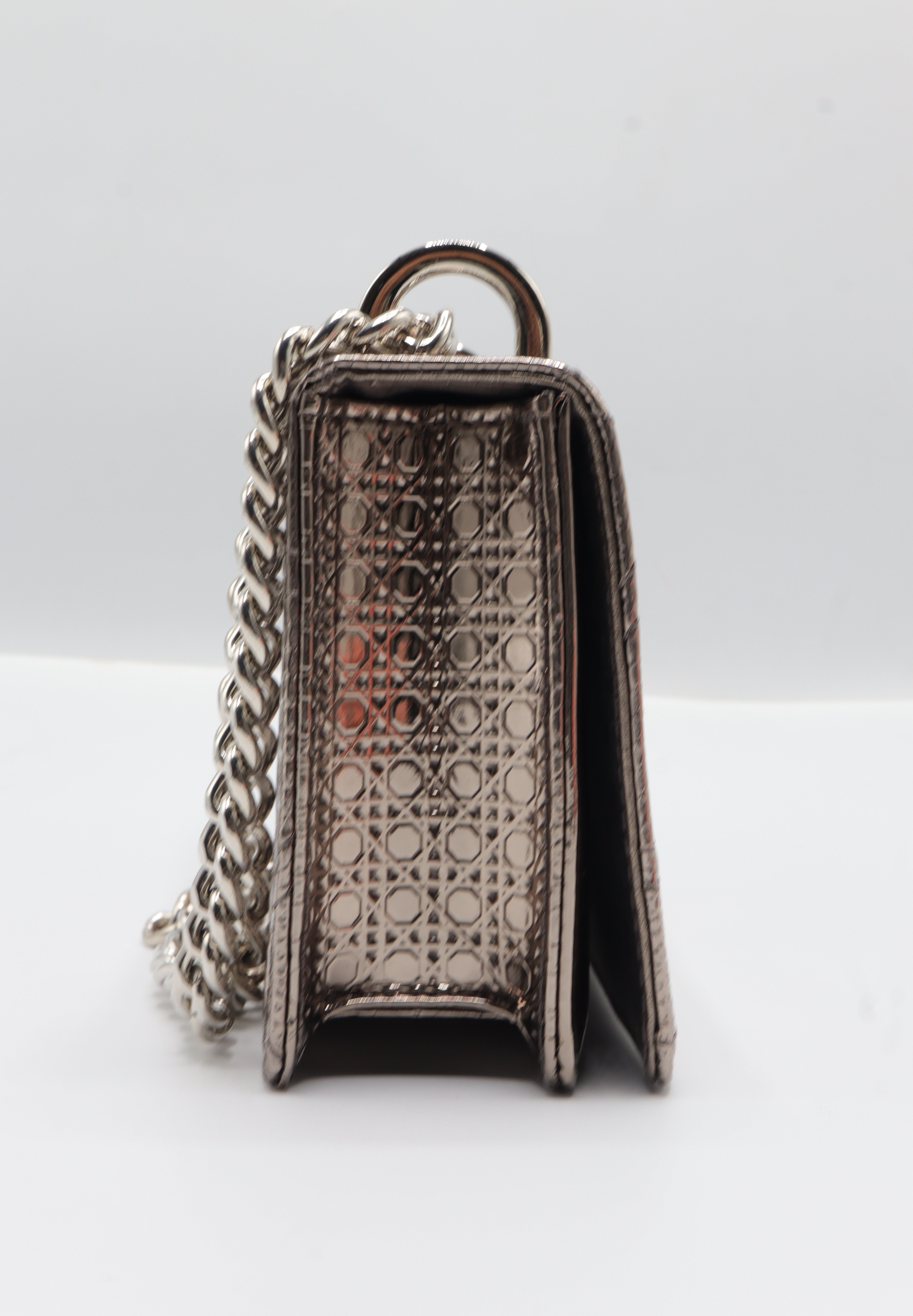 Christian Dior Diorama Bag | Metallic Bronze Micro-Cannag
