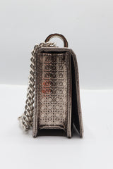 Christian Dior Diorama Bag | Metallic Bronze Micro-Cannag