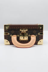 Louis Vuitton Monogram Trunk Bag | Vachetta Handle & Gold