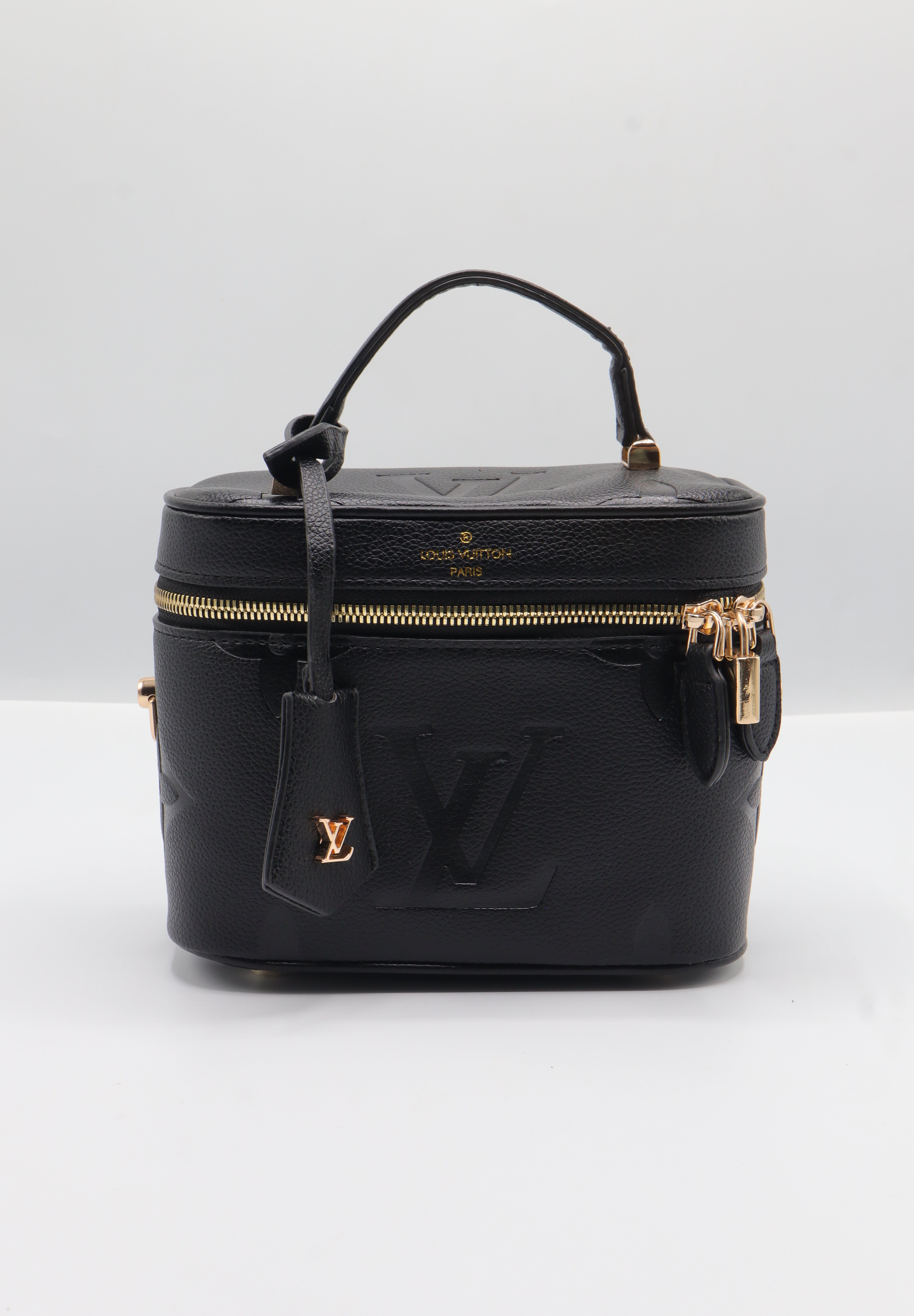 Louis Vuitton Vanity PM Bag | Black Monogram Empreinte Leather