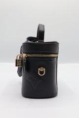 Louis Vuitton Vanity PM Bag | Black Monogram Empreinte Leather