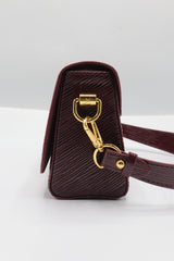 Louis Vuitton Twist Chain Wallet | Burgundy Epi Leather