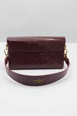 Louis Vuitton Twist Chain Wallet | Burgundy Epi Leather