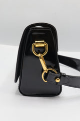 Louis Vuitton Twist Chain Wallet | Black Patent Leather