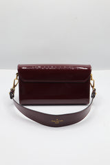 Louis Vuitton Twist Chain Wallet | Burgundy Patent Leather