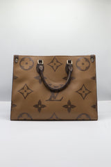 Louis Vuitton Onthego MM Tote | Giant Monogram Reverse Canvas