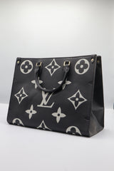 Louis Vuitton Onthego MM Tote | Bicolor Monogram Empreinte