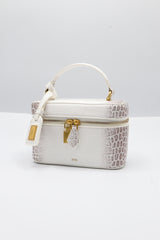 JW PEI Joy Vanity Bag | Himalaya Croc-Embossed Vegan Leather