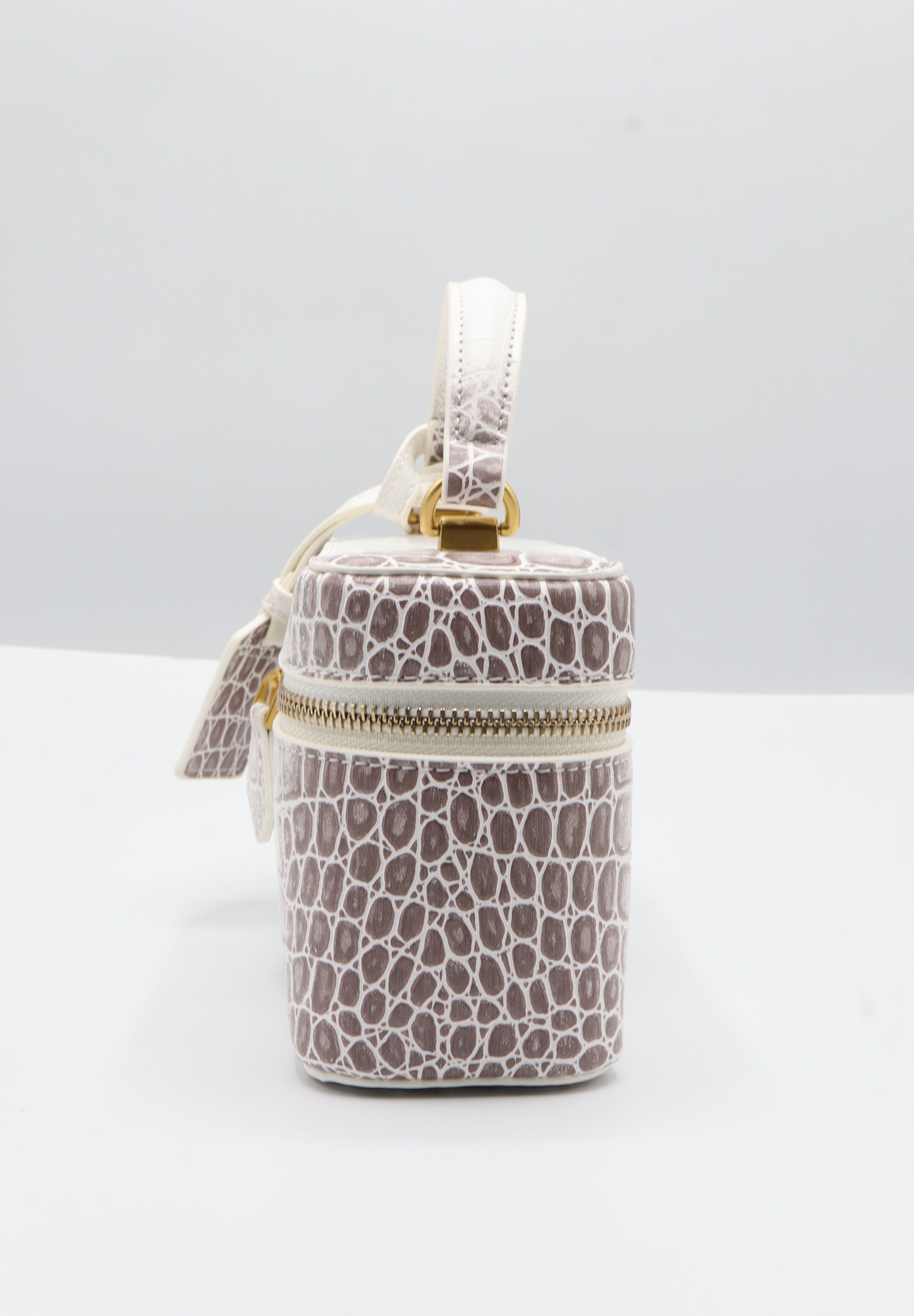 JW PEI Joy Vanity Bag | Himalaya Croc-Embossed Vegan Leather