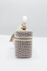 JW PEI Joy Vanity Bag | Himalaya Croc-Embossed Vegan Leather